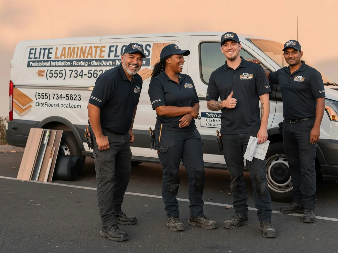 Laminate flooring installation company in New Town, ND